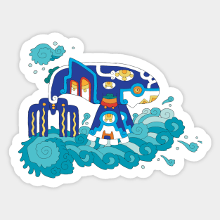 Mayan Primal Kyogre Sticker